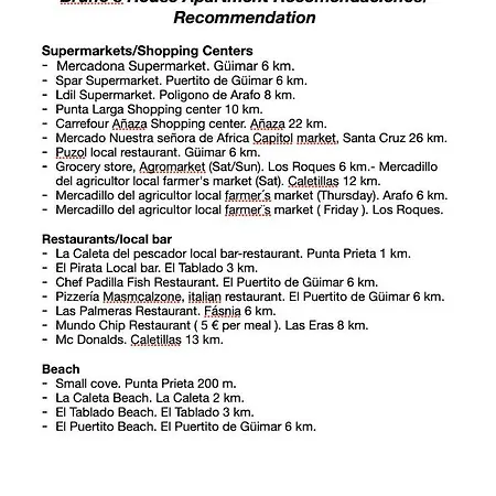 Bruno's House Apartman Pájara